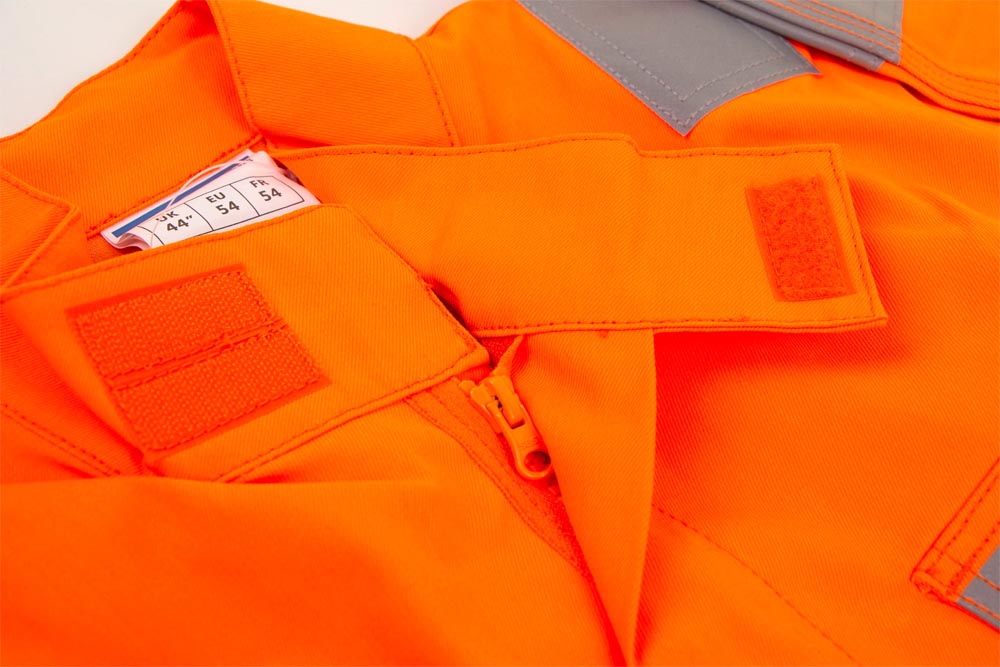 Beeswift Arc Compliant Hi-Vis Rail Spec Boilersuit Orange