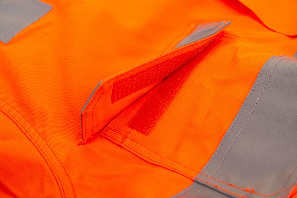 Beeswift Arc Compliant Hi-Vis Rail Spec Boilersuit Orange