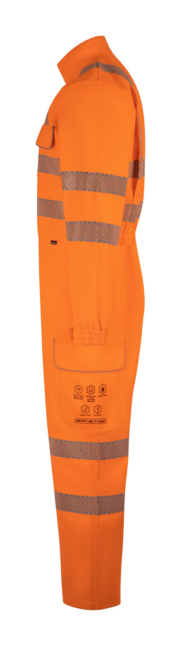 Beeswift Arc Compliant Hi-Vis Coverall Orange