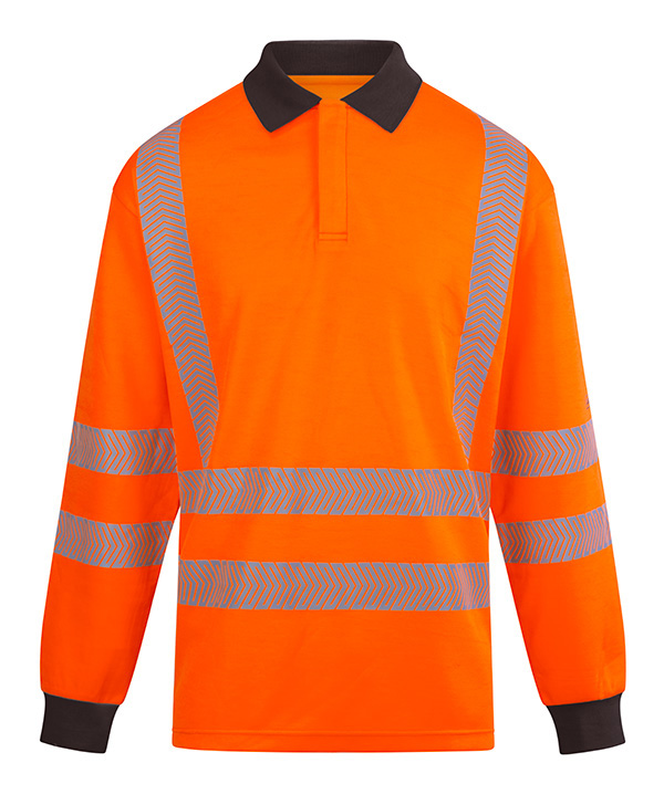 Beeswift Arc Compliant Hi-Vis Polo Shirt Orange