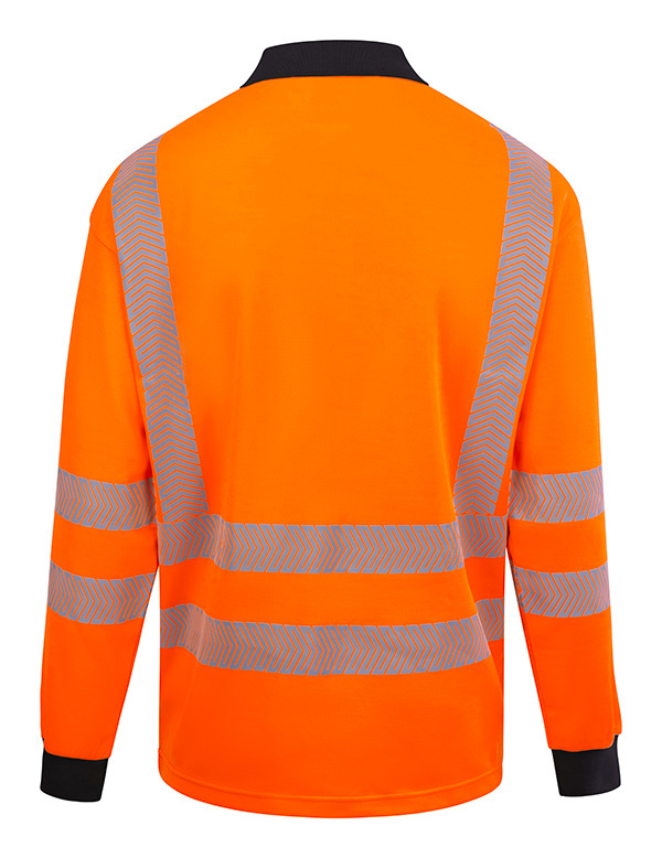Beeswift Arc Compliant Hi-Vis Polo Shirt Orange