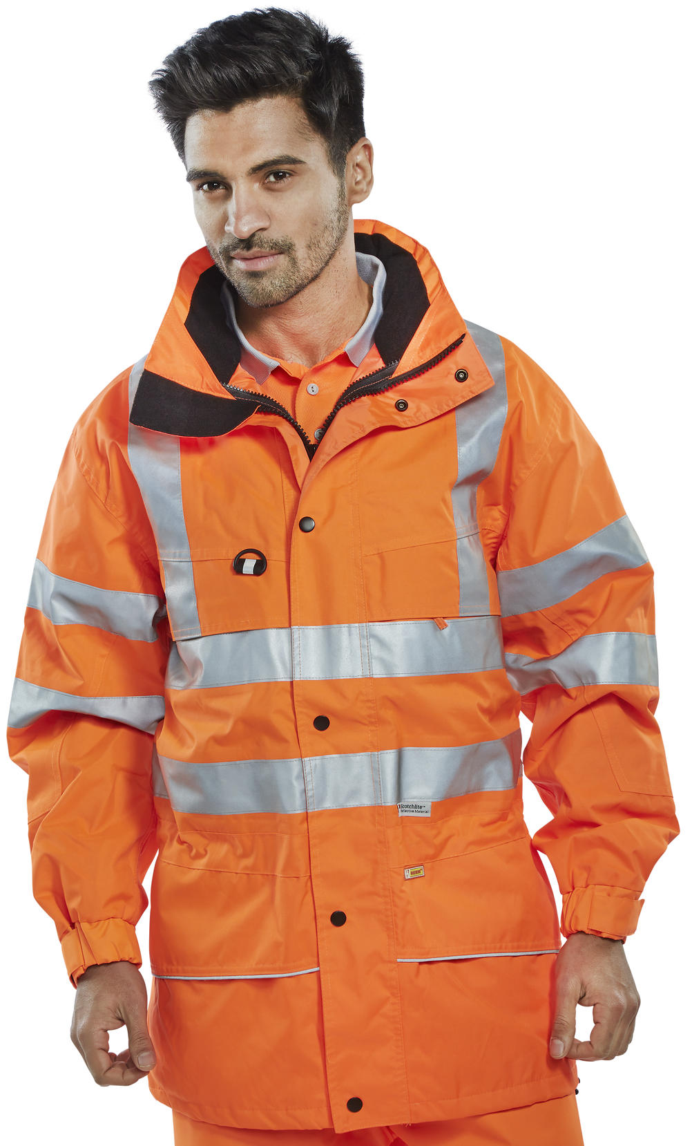 Beeswift Carnoustie Hi-Vis Jacket Orange