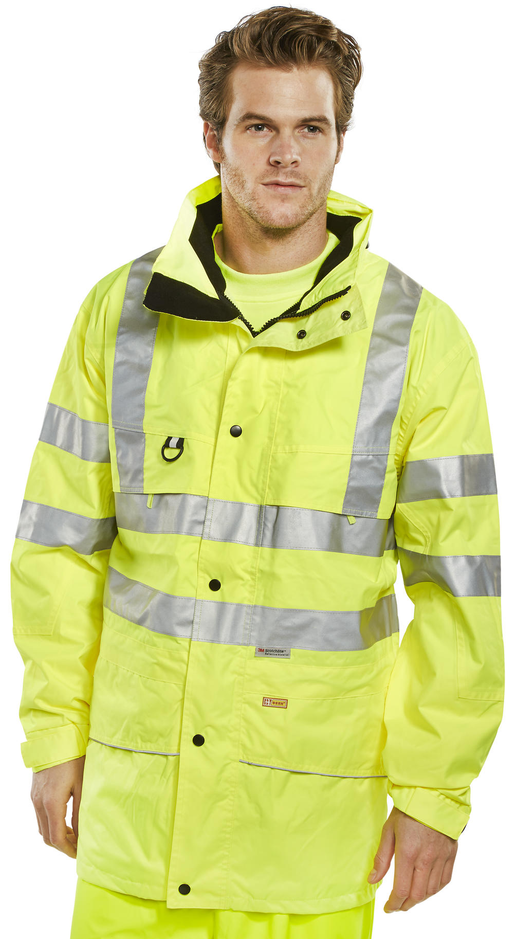 Beeswift Carnoustie Hi-Vis Jacket Saturn Yellow