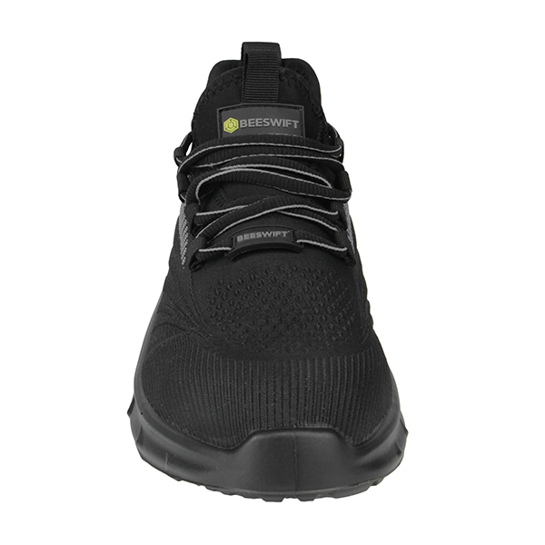 Beeswift Sutton Flyknit Composite Bubble Sole Safety Work Trainer S1Pl Black