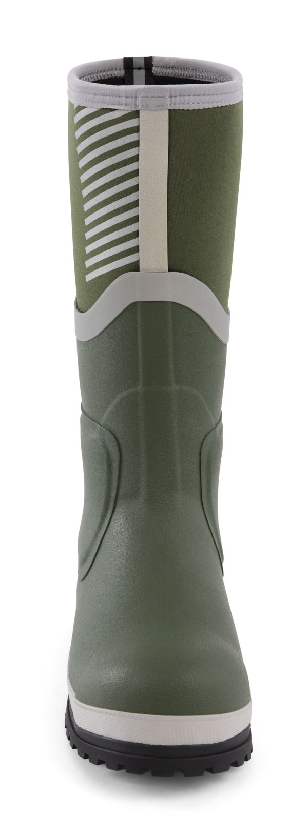 Neo Force Neoprene Fully Safety Wellington Green/Silver