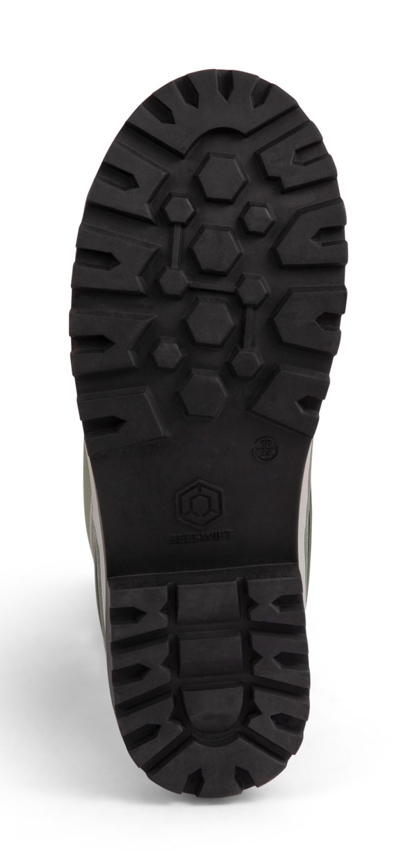 Neo Force Neoprene Fully Safety Wellington Green/Silver