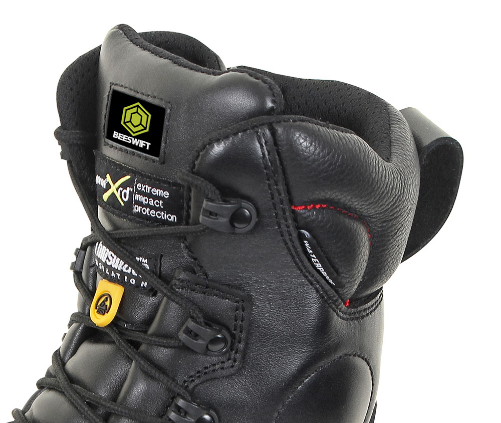 Beeswift Trencher Plus Side Zip Boot Black