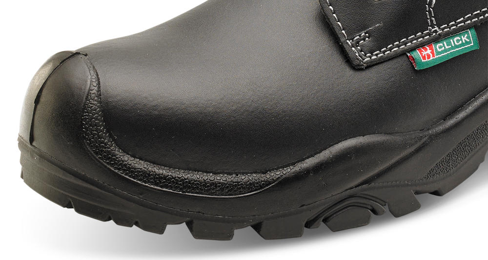 Beeswift 6 Eyelet Pur Boot S3 Black
