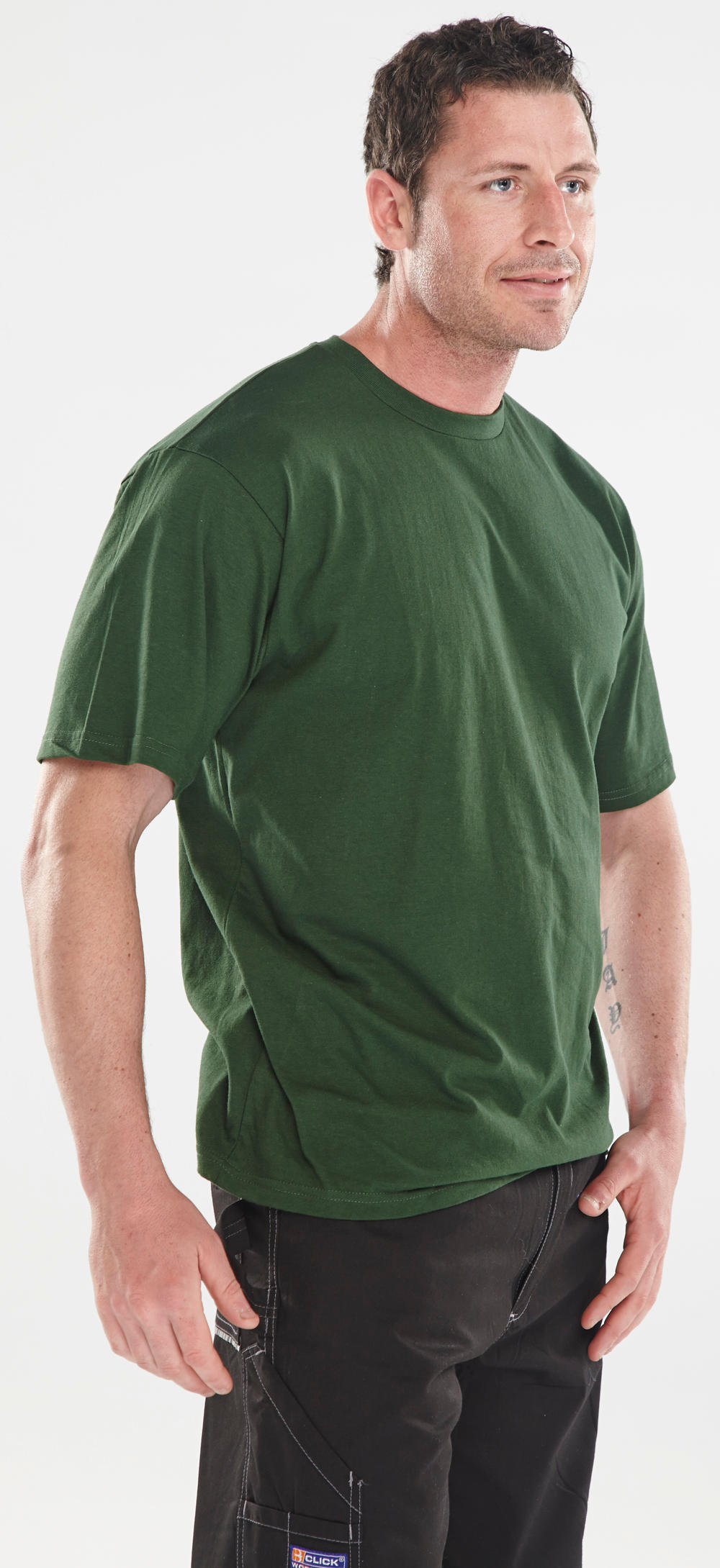 Beeswift Heavyweight T-Shirt Bottle Green