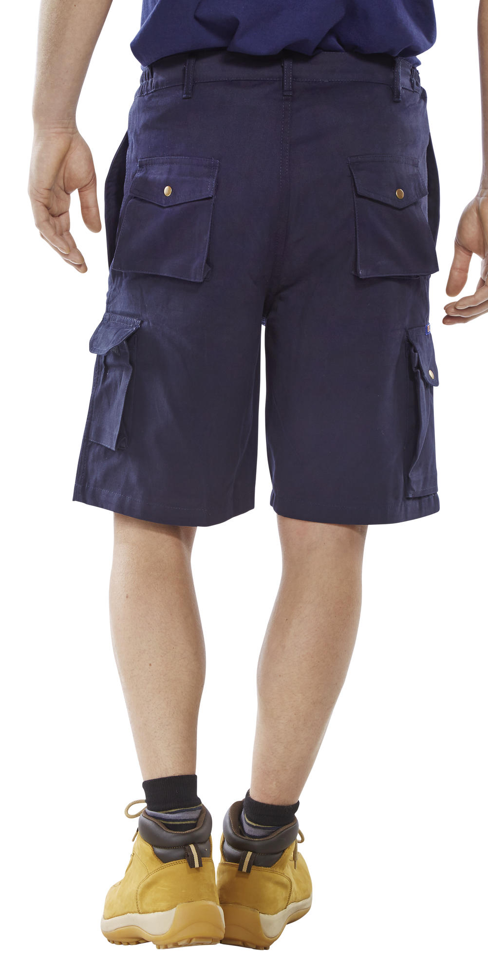 Beeswift Cargo Pocket Shorts Navy Blue