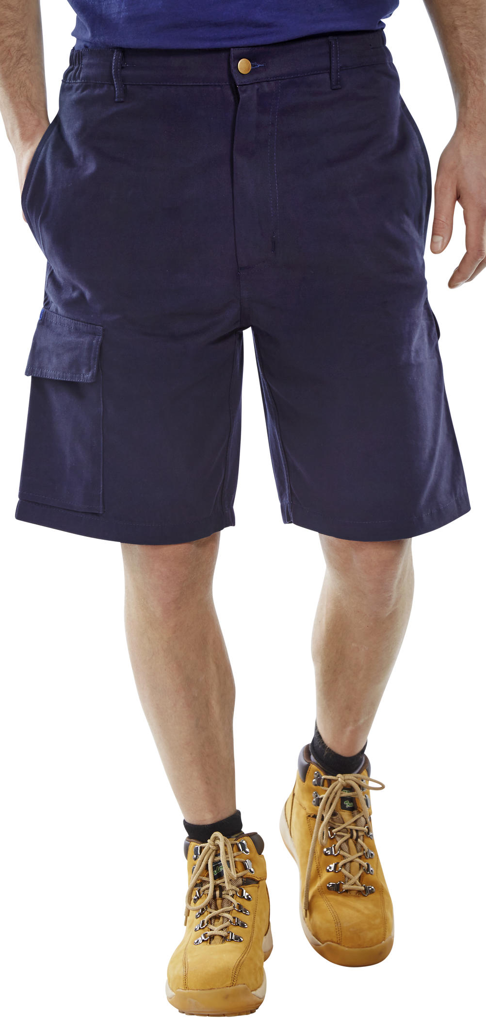 Beeswift Cargo Pocket Shorts Navy Blue