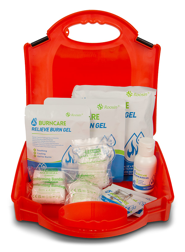 Click Medical First Aid Burns Kit Red