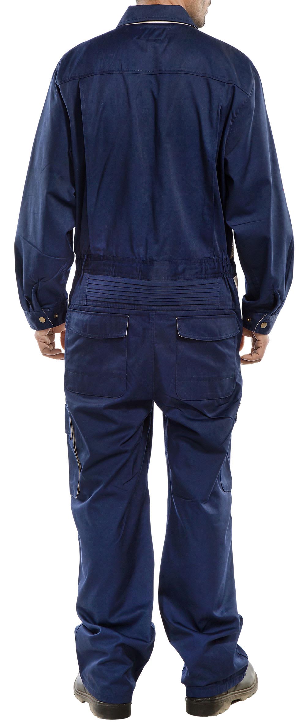Beeswift Premium Boilersuit Navy Blue