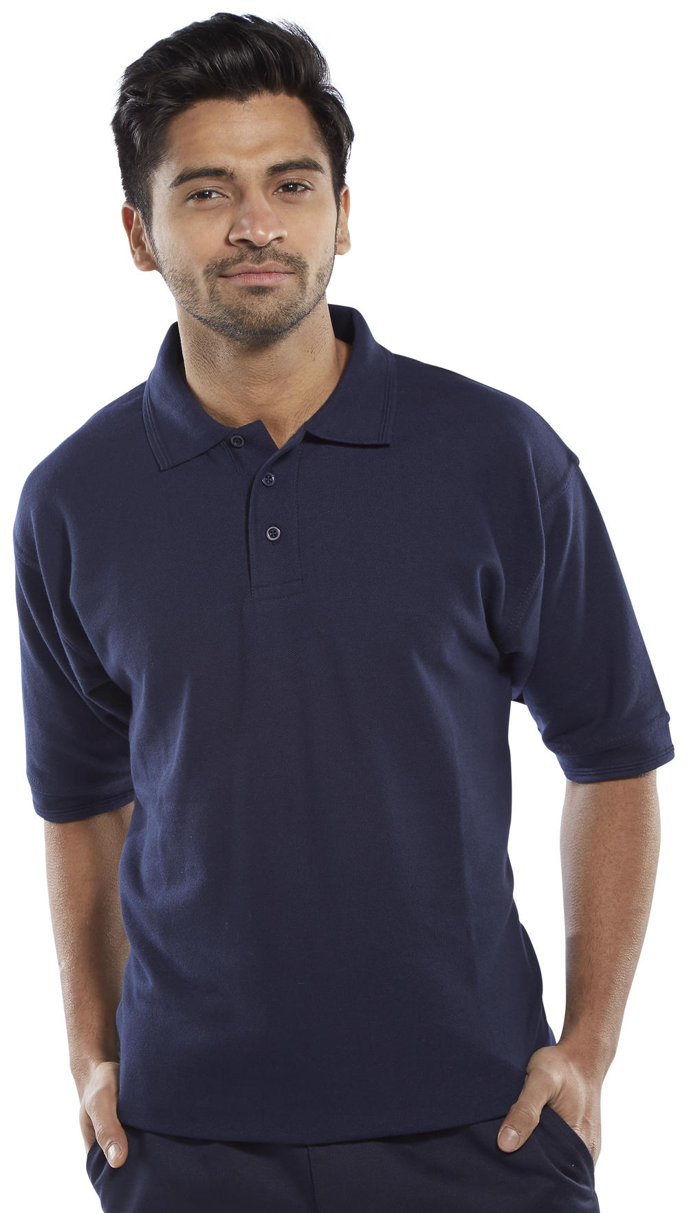 Beeswift Premium Polo Shirt Navy Blue