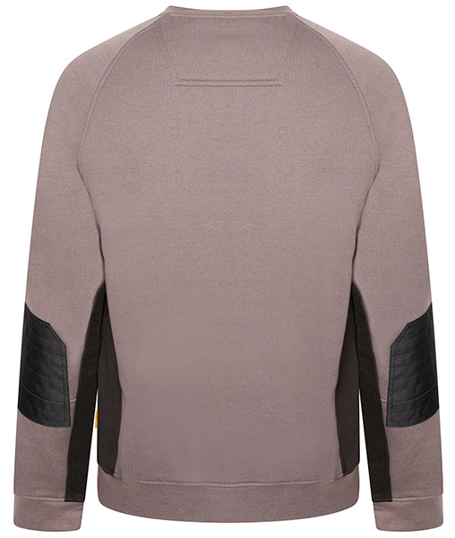 Jcb Workwear Trade Crew Sweatshirt Grey