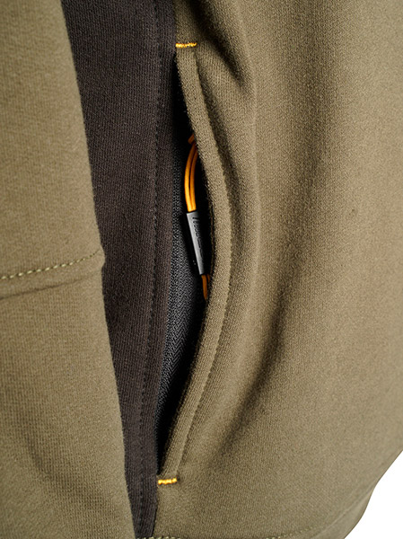 Jcb Workwear Trade Crew Sweatshirt Olive Green