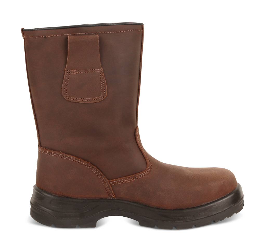 Beeswift S3 Pur Rigger Boot Brown
