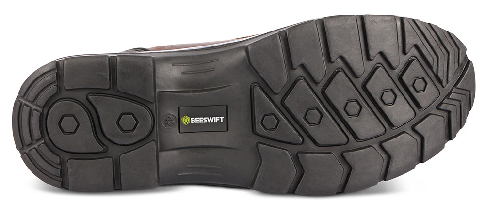 Beeswift S3 Pur Rigger Boot Brown