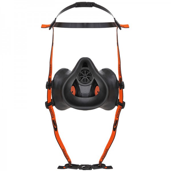 Climax Ffa2P3 Maintenance Free Half Mask Black/Orange
