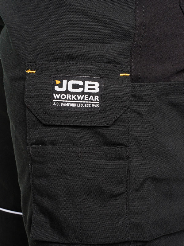 Jcb Workwear Trade Hybrid Stretch Trousers Black