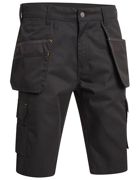 Jcb Workwear Trade Hybrid Stretch Shorts Black