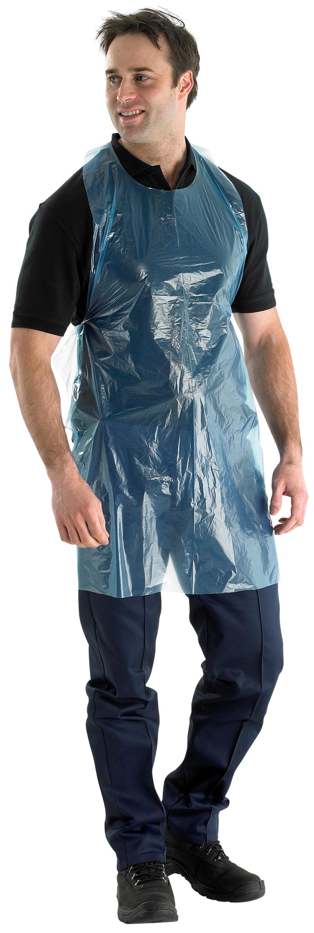 Beeswift Disposable Apron Blue