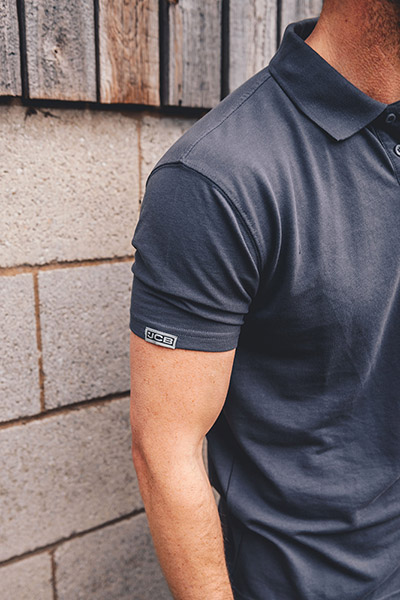 Jcb Workwear Essential Polo Shirt Grey