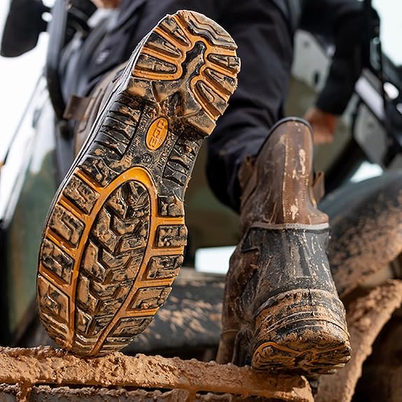 Jcb Workwear Denstone Rigger Boot Tan