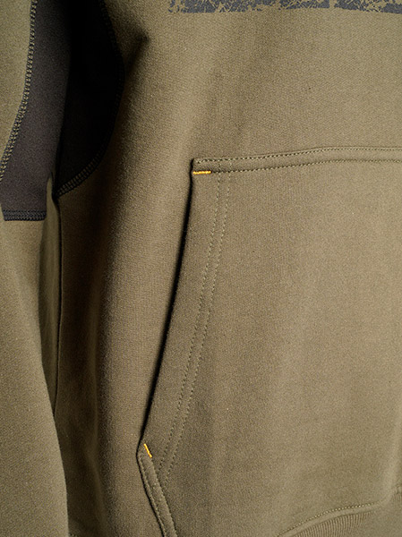 Jcb Workwear Horton Hoodie Olive Green