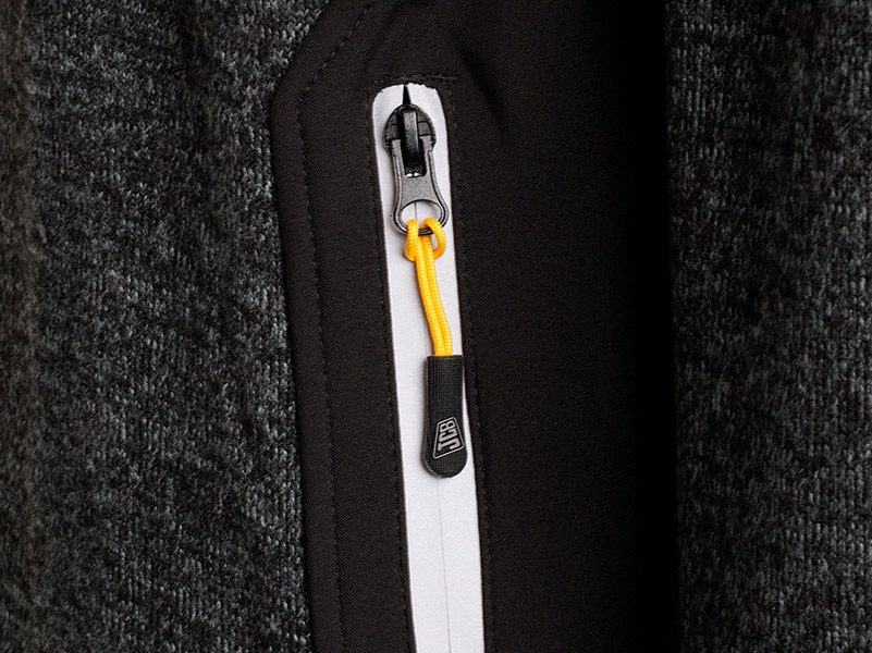 Jcb Workwear Trade Elmhurst Ii Quarter Zip Fleece Grey