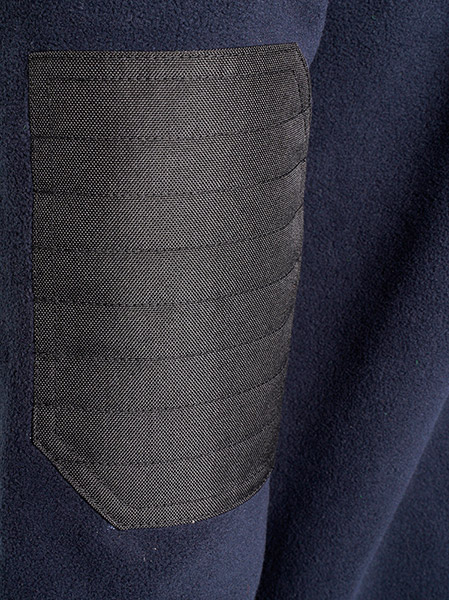 Jcb Workwear Trade Heavyweight 1/4 Zip Tech Fleece Navy Blue