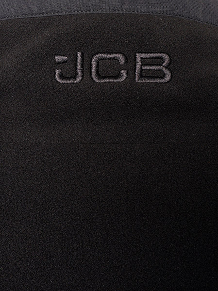 Jcb Workwear Trade Heavyweight 1/4 Zip Tech Fleece Black