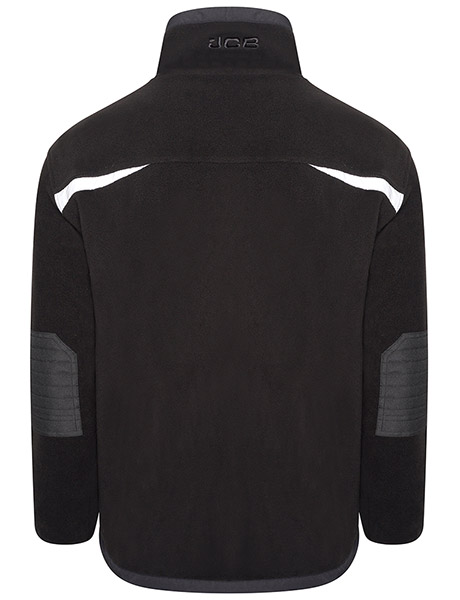 Jcb Workwear Trade Heavyweight 1/4 Zip Tech Fleece Black