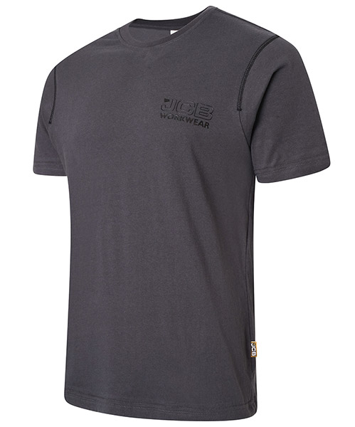 Jcb Workwear Trade Work T-Shirt Steel Blue