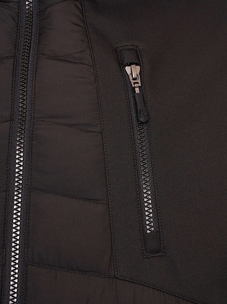 Jcb Workwear Trade Hybrid Padded Jacket Black