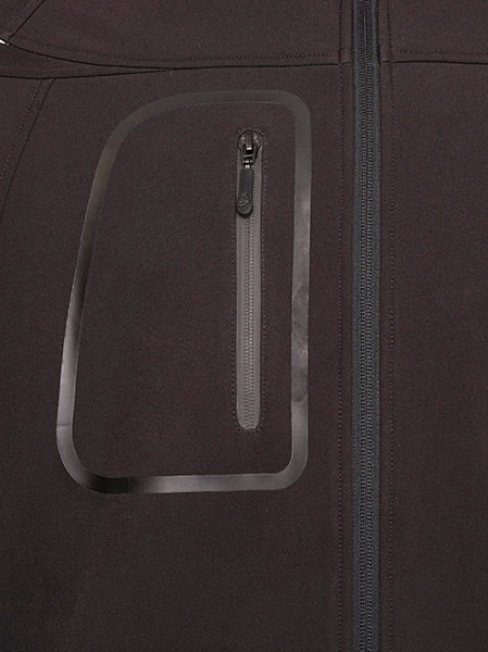 Jcb Workwear Trade Hooded Softshell Jacket Black