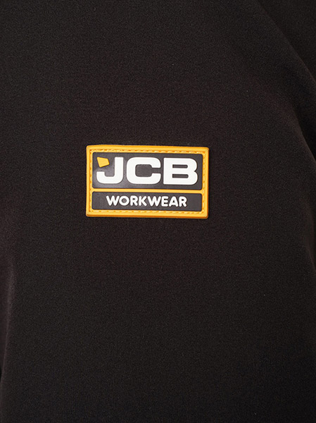 Jcb Workwear Trade Hooded Softshell Jacket Black