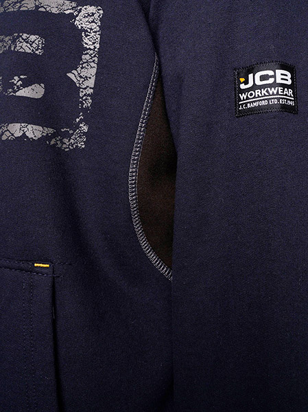 Jcb Workwear Horton Hoodie Navy / Black