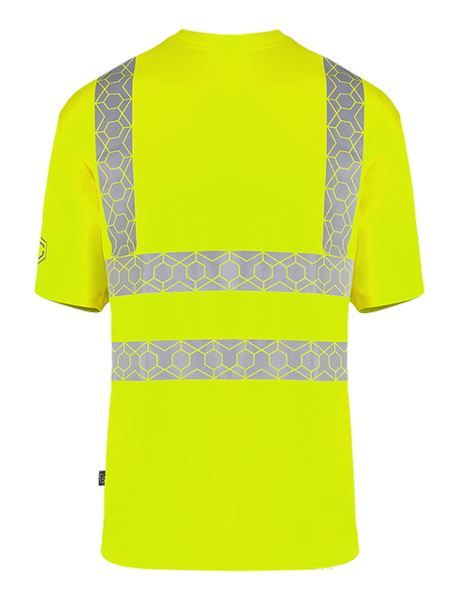 Beeswift Envirowear Hi-Vis Recyclable T-Shirt Saturn Yellow