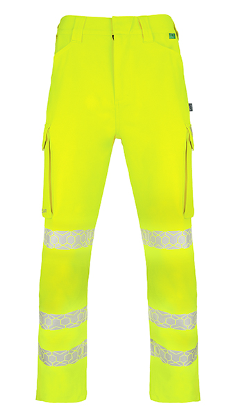 Beeswift Envirowear Recyclable Trousers Saturn Yellow
