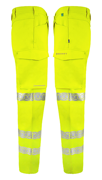 Beeswift Envirowear Recyclable Trousers Saturn Yellow