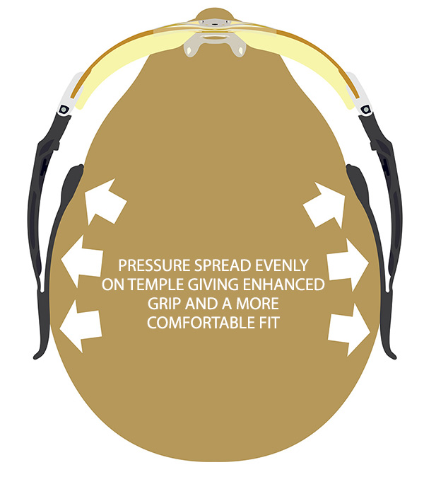 Beeswift H50 Anti-Mist Ergo Temple Glasses Clear