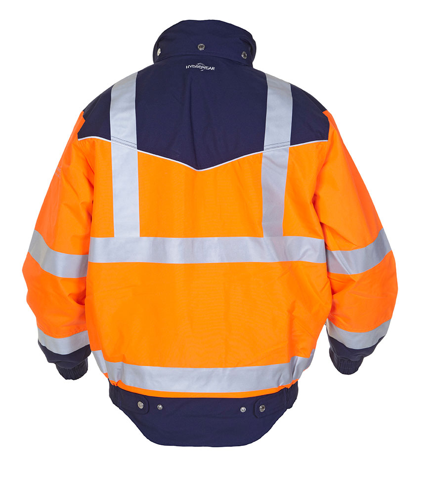 Hydrowear Furth Hi-Vis Sns Pilot Two-Tone Jacket Orange / Navy