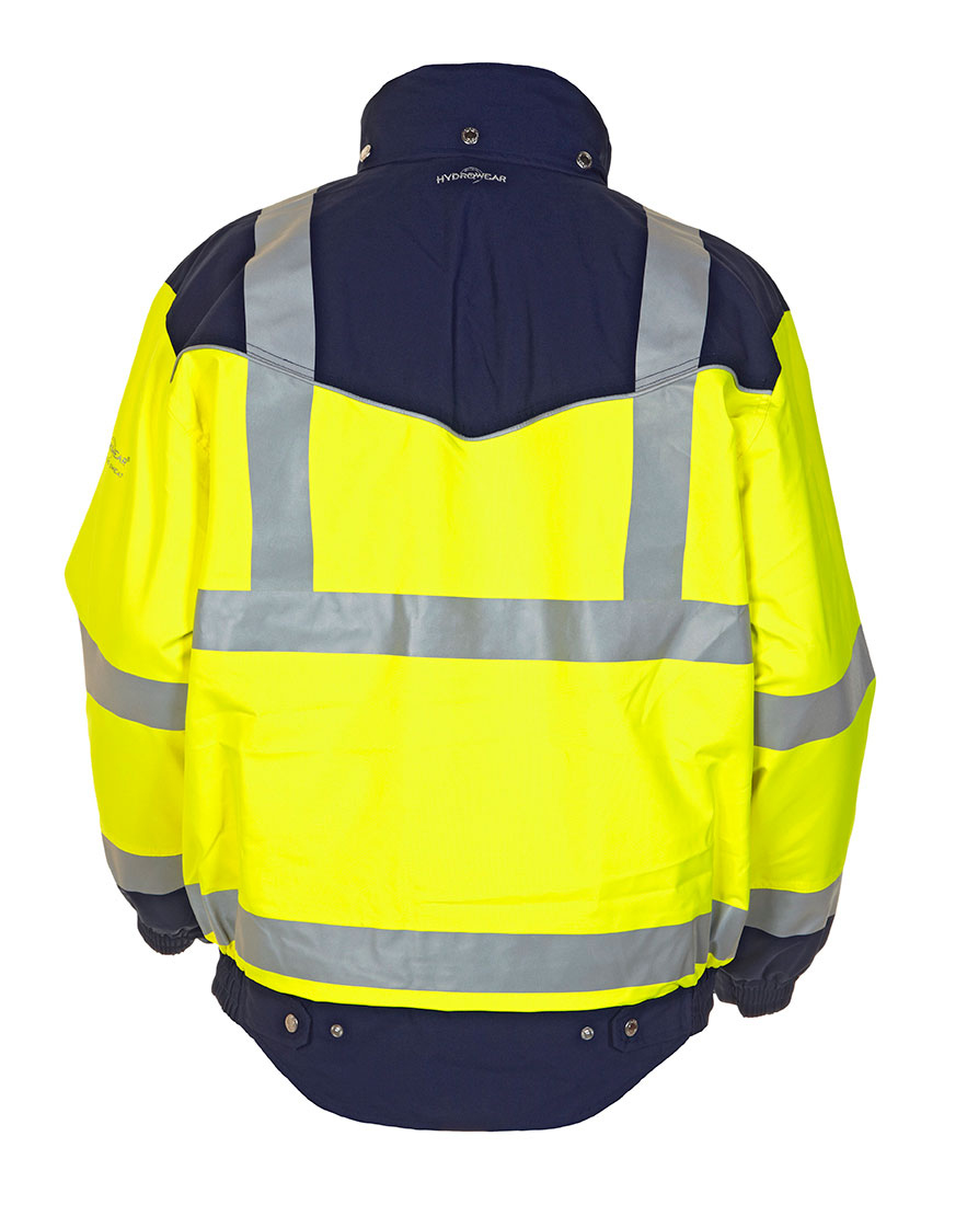 Hydrowear Furth Hi-Vis Sns Pilot Two-Tone Jacket Saturn Yellow / Navy