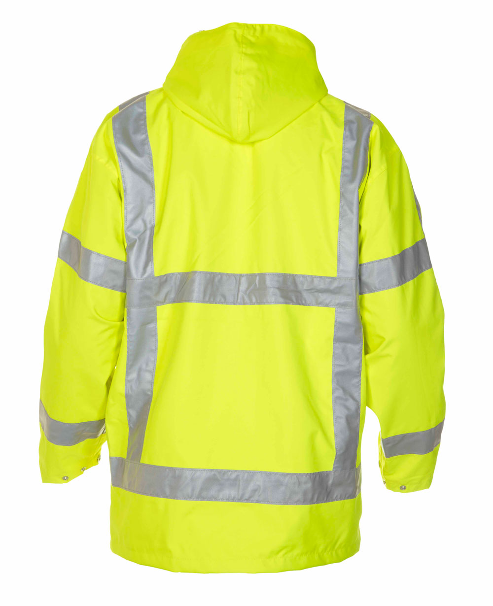 Hydrowear Uithoorn Sns Hi-Vis Waterproof Parka Jacket Saturn Yellow