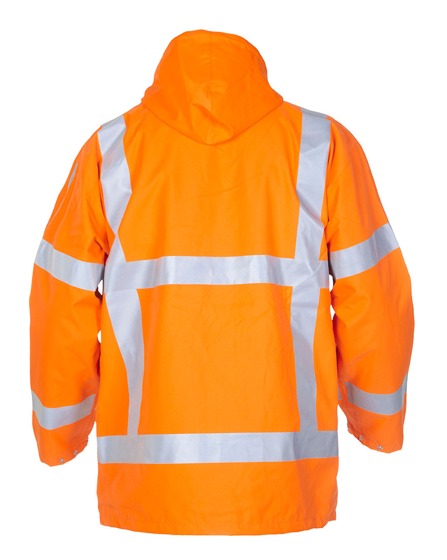 Hydrowear Uithoorn Sns Hi-Vis Waterproof Parka Jacket Orange