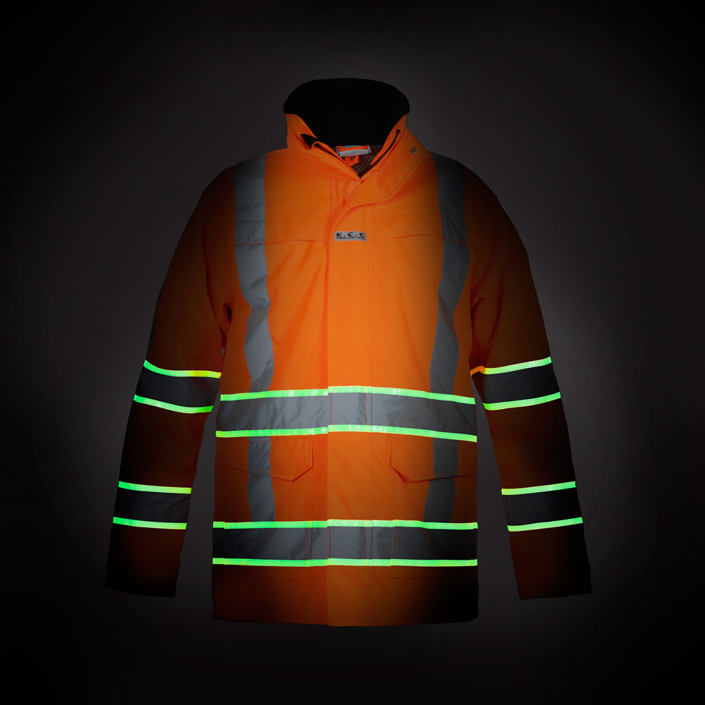 Italie High Visibility Gid Parka Orange