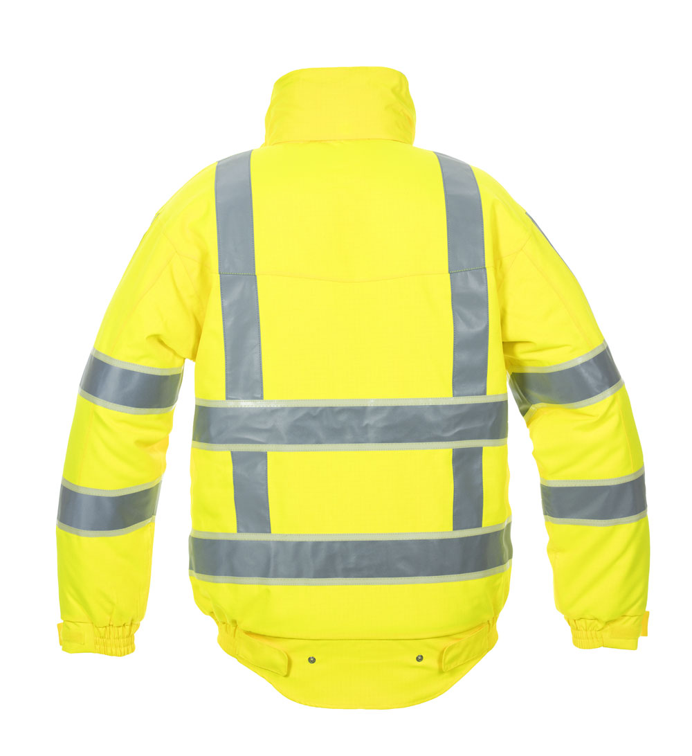 Hydrowear India Hi-Vis Gid Pilot Jacket Saturn Yellow