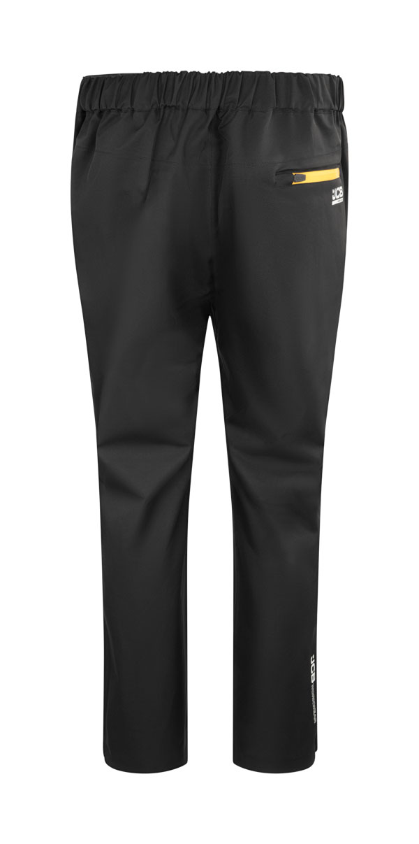 Jcb Workwear Unisex Unlined Waterproof Trousers Black