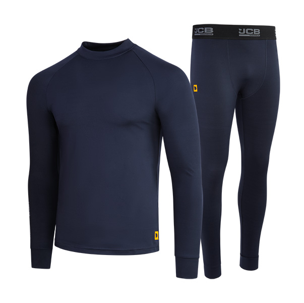 Jcb Unisex Base Layer Set Navy 2Xl